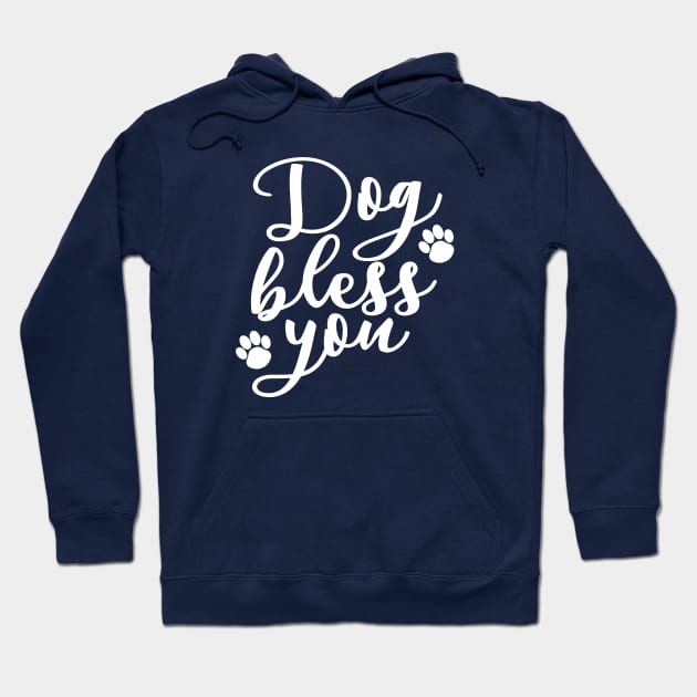 Funny Dog Bless You Religious Dog Lover Christmas Gift T-Shirt Hoodie by Bezra